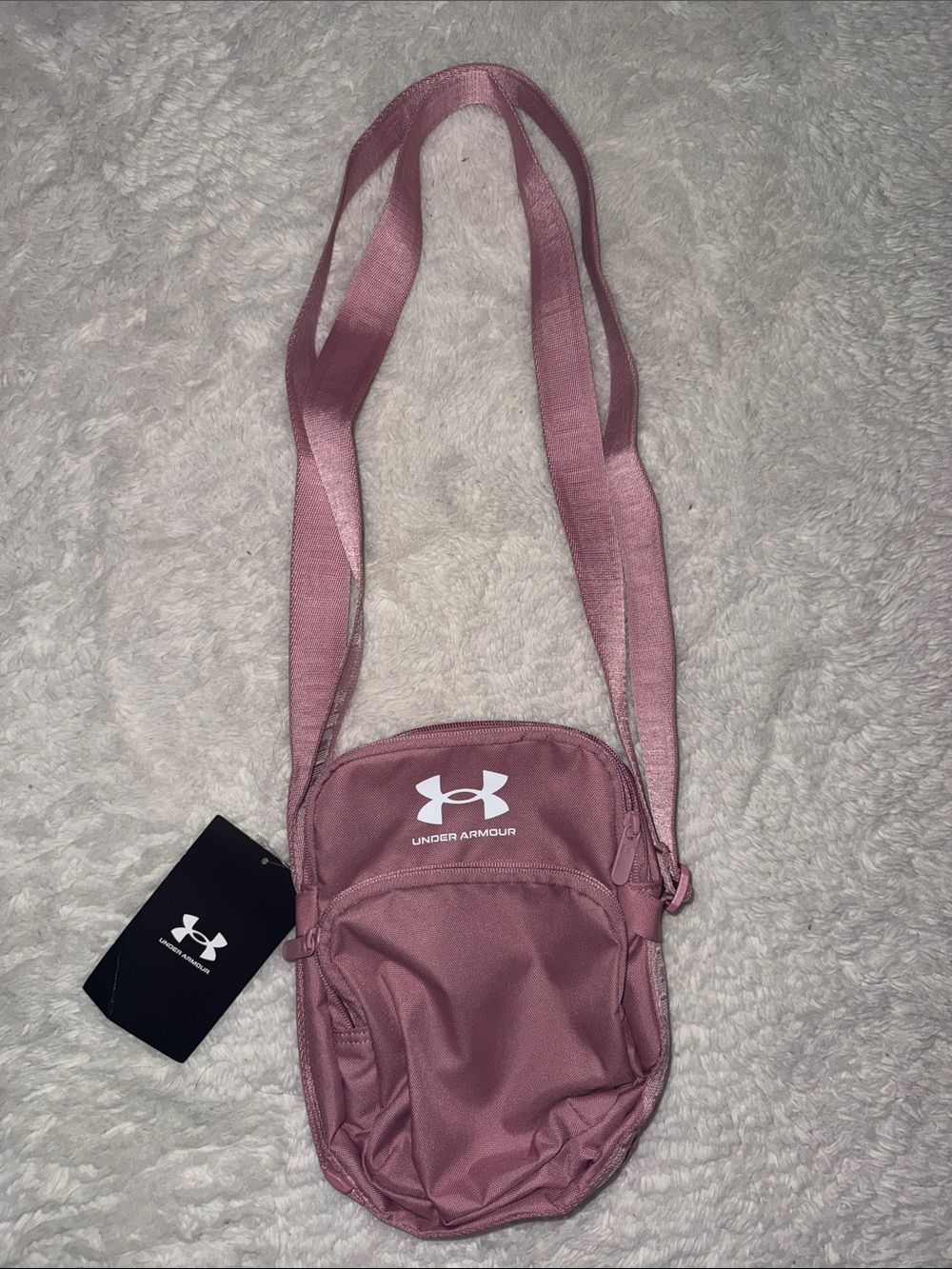 Under Armour Mauve Pink Small Crossbody Bag